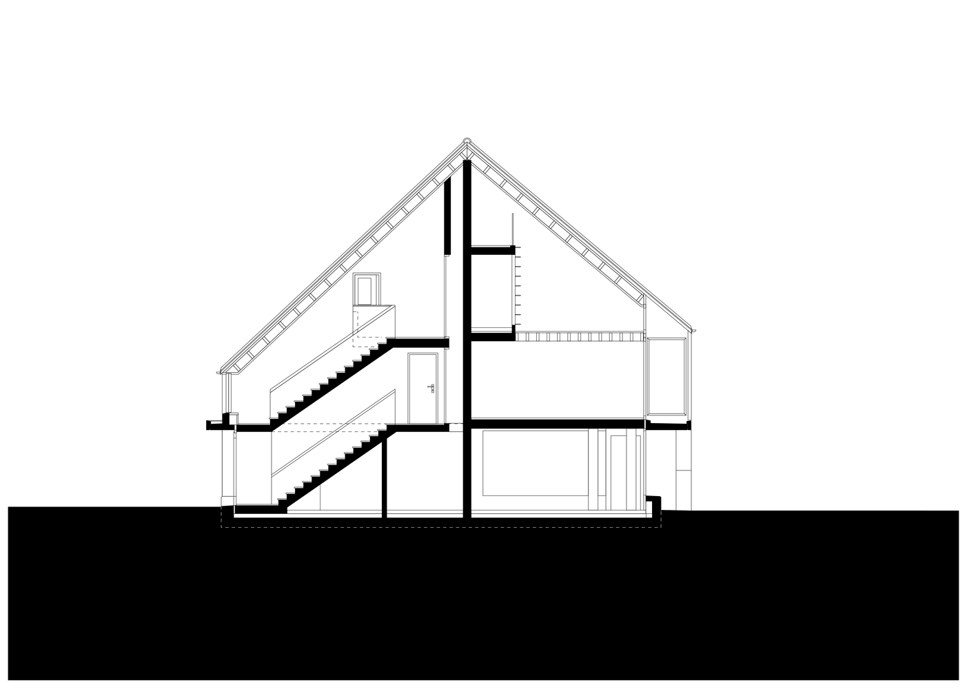 Detail Architektur Satteldach Nomer 15