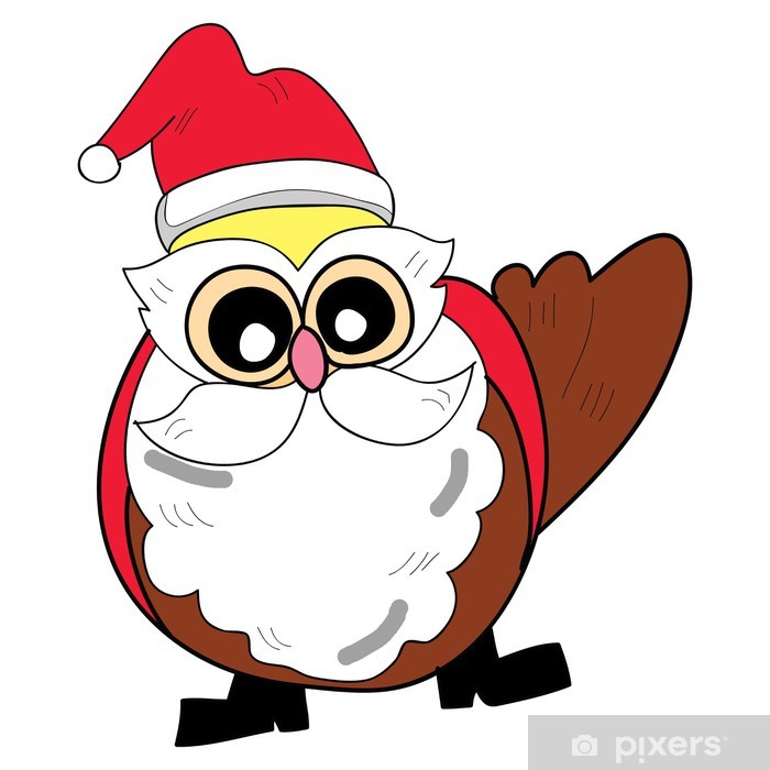 Detail Eule Weihnachten Clipart Nomer 4