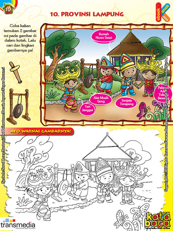 Detail Gambar Budaya Nusantara Di Warnai Nomer 2