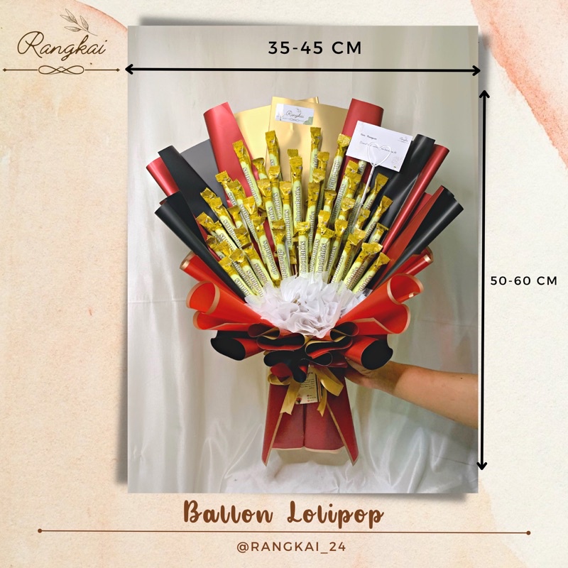 Detail Gambar Buket Snack Lolipop Nomer 42