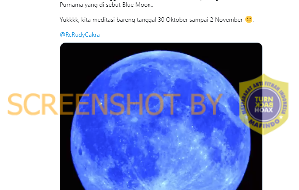 Detail Gambar Bulan Biru Nomer 48