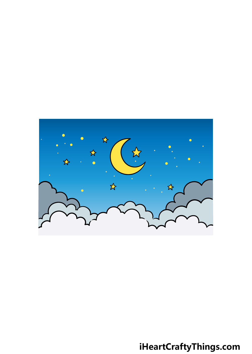 Detail gambar bulan karikatur koleksi nomer 45