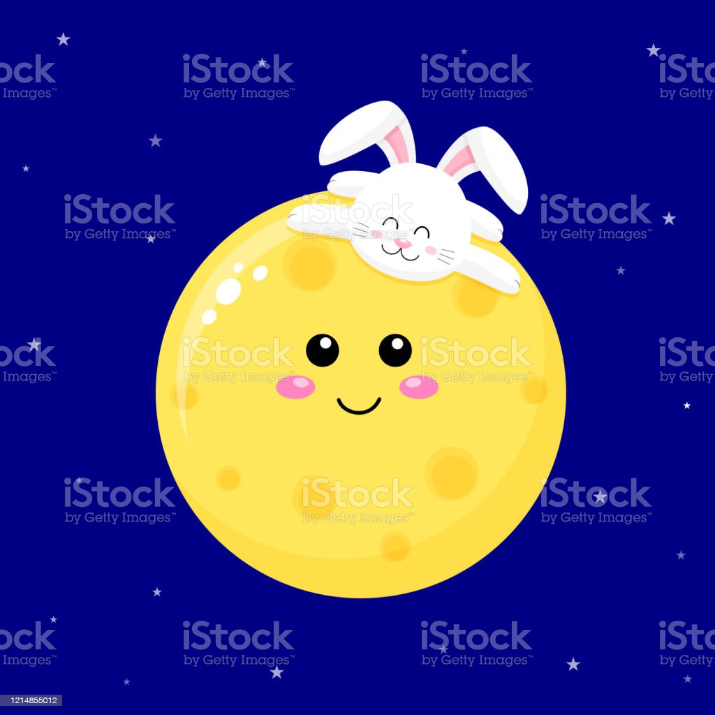 Detail Gambar Bulan Lucu Nomer 34