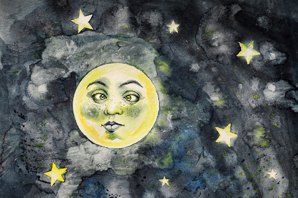 Detail Gambar Bulan Lucu Nomer 35
