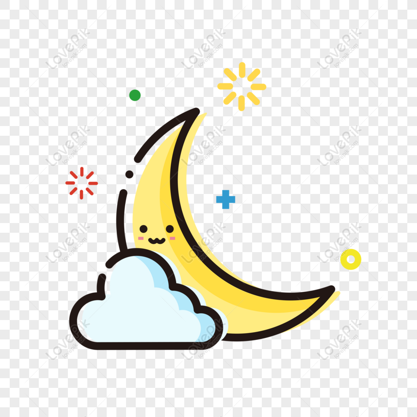 Detail Gambar Bulan Lucu Nomer 5