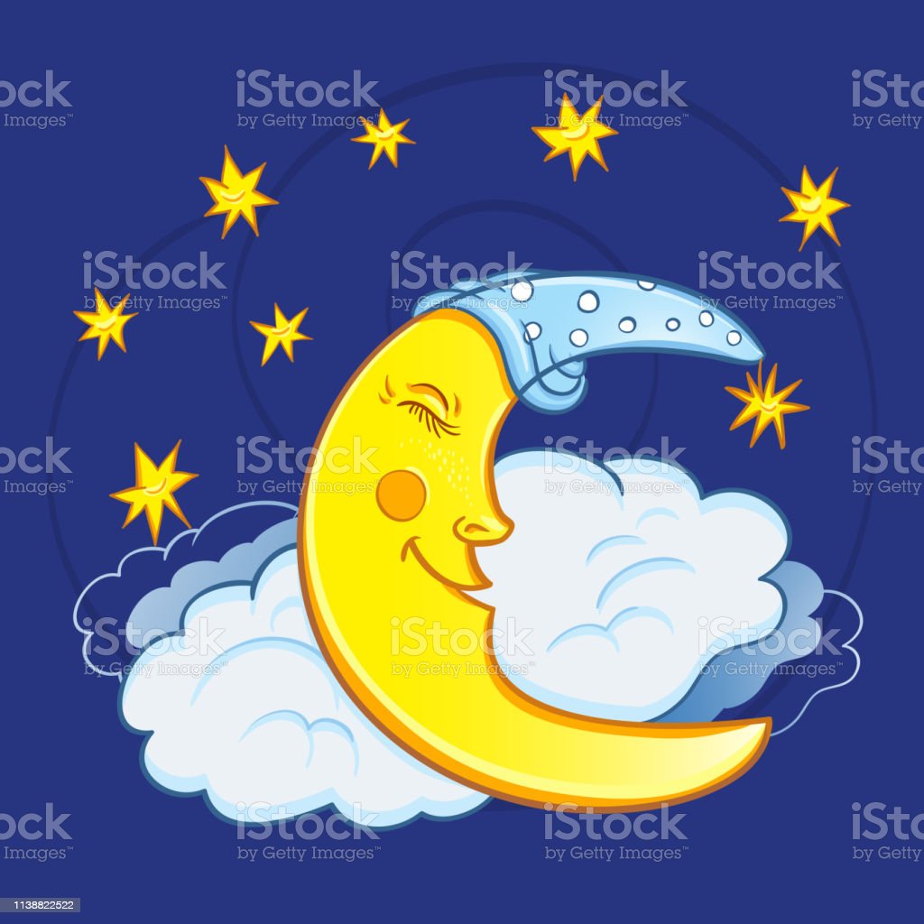 Detail Gambar Bulan Lucu Nomer 6