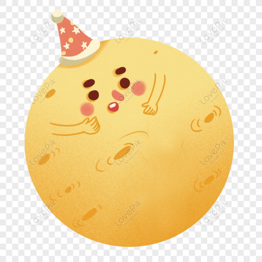 Detail Gambar Bulan Lucu Nomer 49