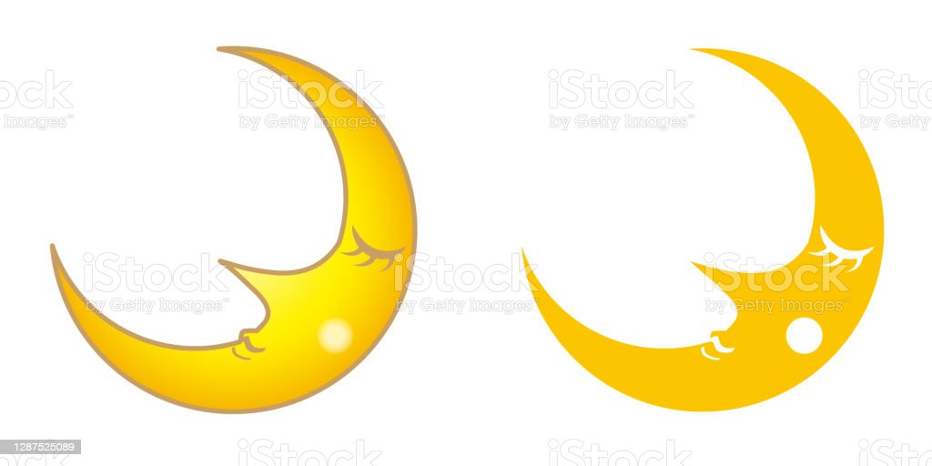 Detail Gambar Bulan Lucu Nomer 9