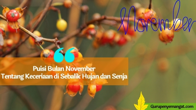 Detail Gambar Bulan November Nomer 46