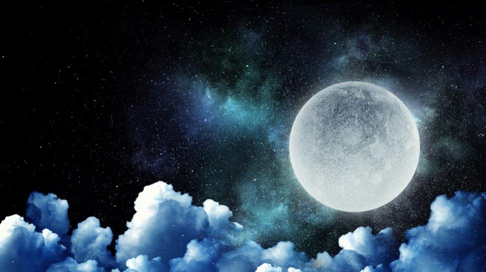 Detail Gambar Bulan Purnama Dan Bintang Nomer 21