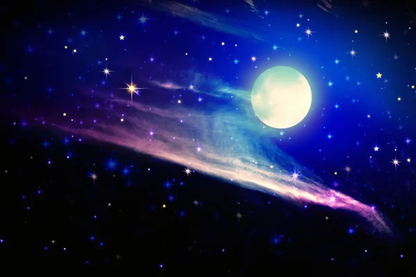 Detail Gambar Bulan Purnama Dan Bintang Nomer 43