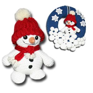 Detail Schneemann Stricken Nomer 13