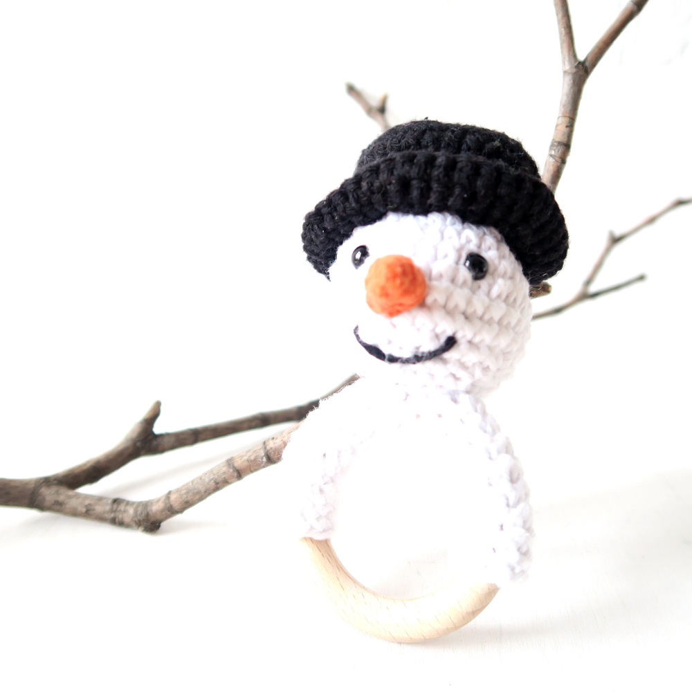 Detail Schneemann Stricken Nomer 2