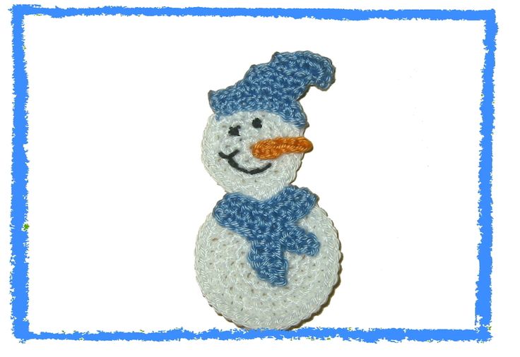 Detail Schneemann Stricken Nomer 6