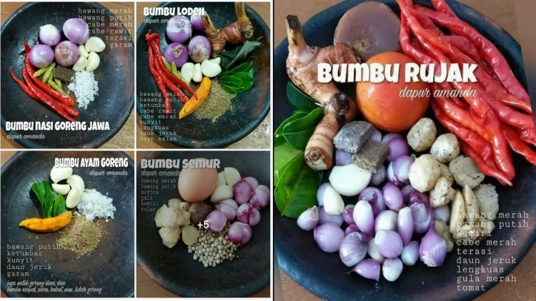 Detail Gambar Bumbu Dapur Lengkap Nomer 18