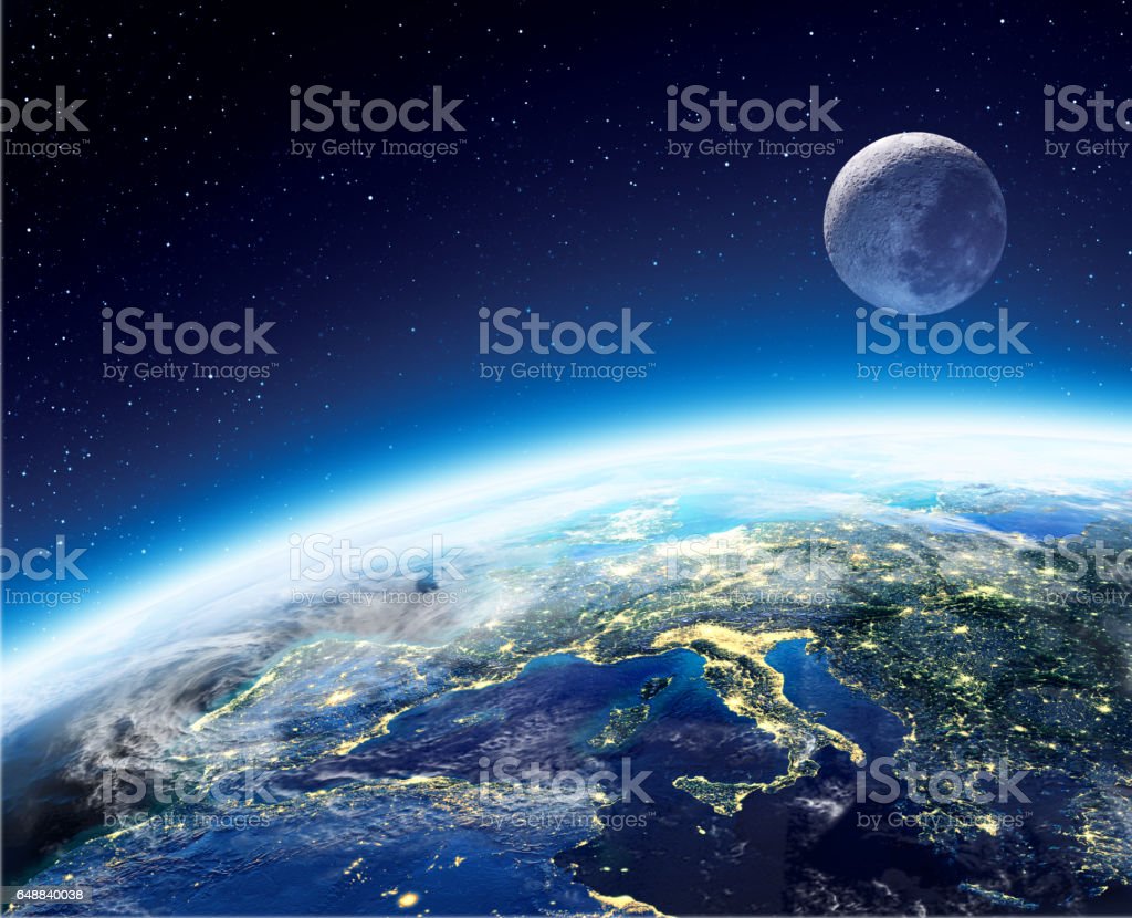 Detail Gambar Bumi Dan Bulan Nomer 38