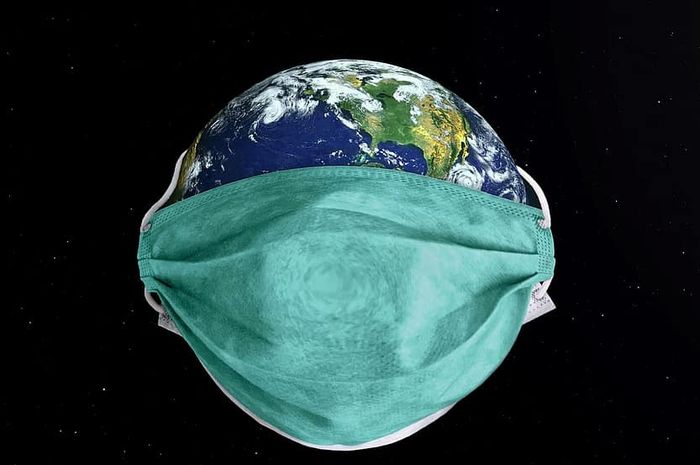 Detail Gambar Bumi Pakai Masker Nomer 39