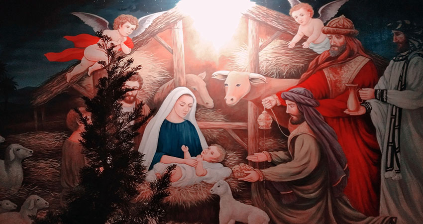 Detail Gambar Bunda Maria Dan Santo Yosef Melihat Bayi Yesus Nomer 12