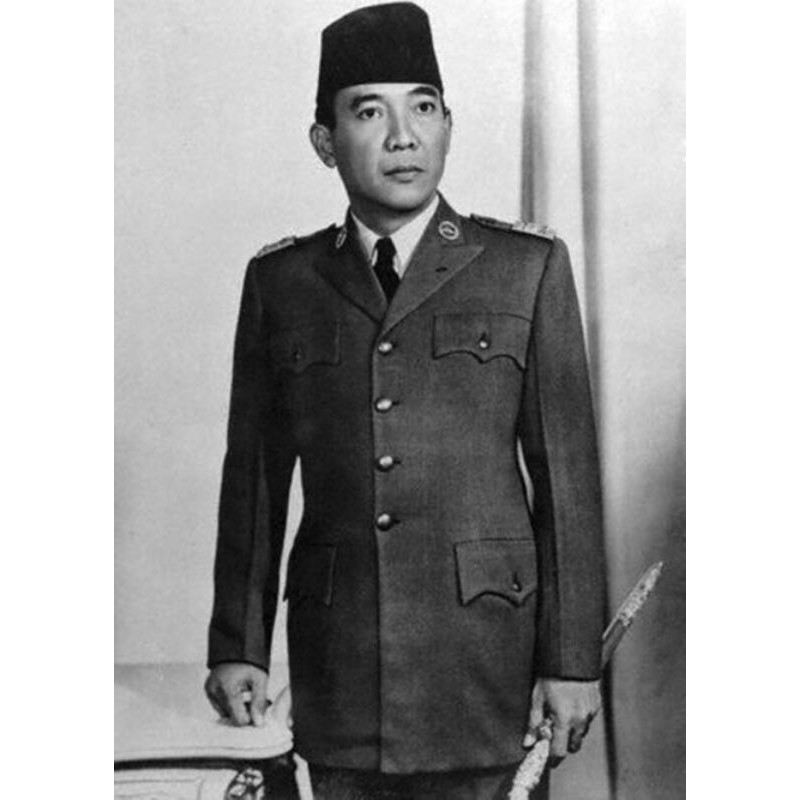 Detail Gambar Bung Karno Hitam Putih Nomer 10