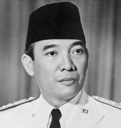 Detail Gambar Bung Karno Hitam Putih Nomer 5