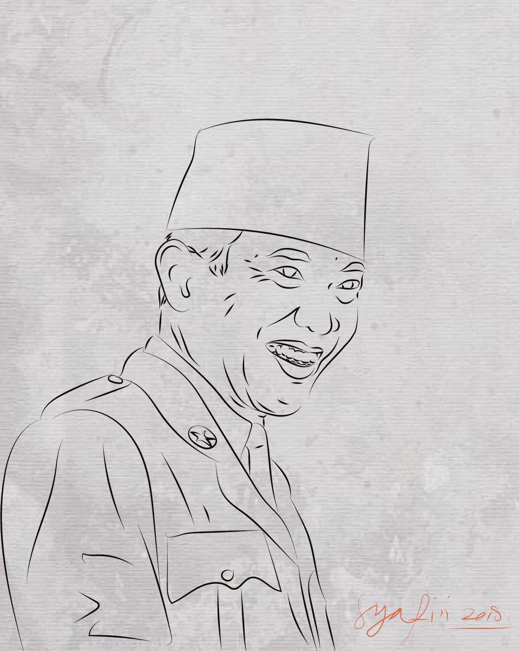 Detail Gambar Bung Karno Hitam Putih Nomer 8