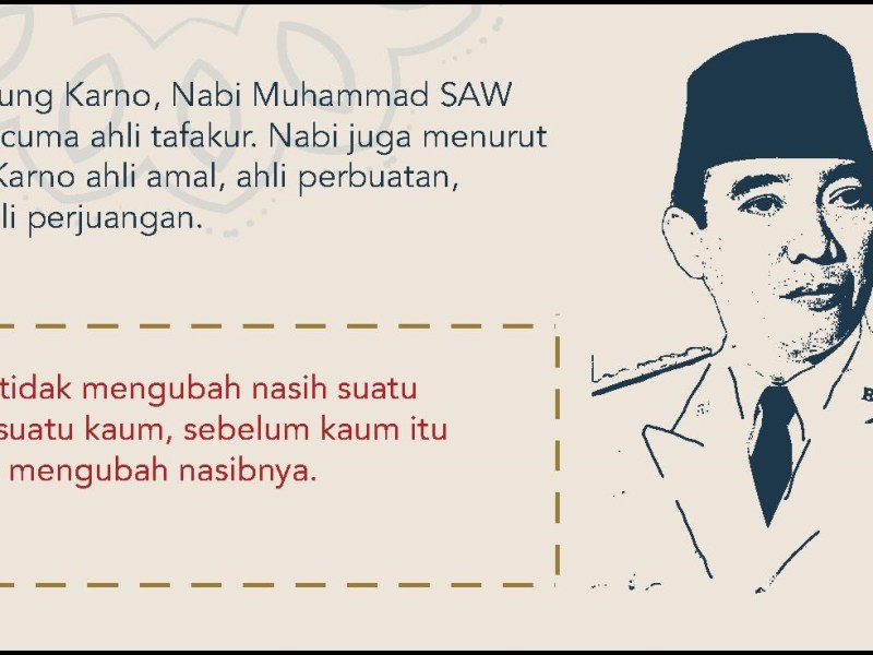 Detail Gambar Bung Karno Tuhan Tidak Merubah Satu Bangsa Nomer 52