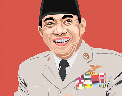 Detail Gambar Bung Karno Vector Nomer 48