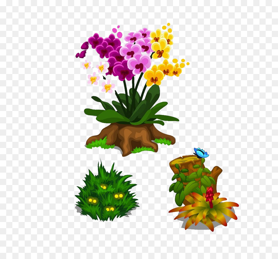 Detail Gambar Bunga Anggrek Animasi Nomer 37