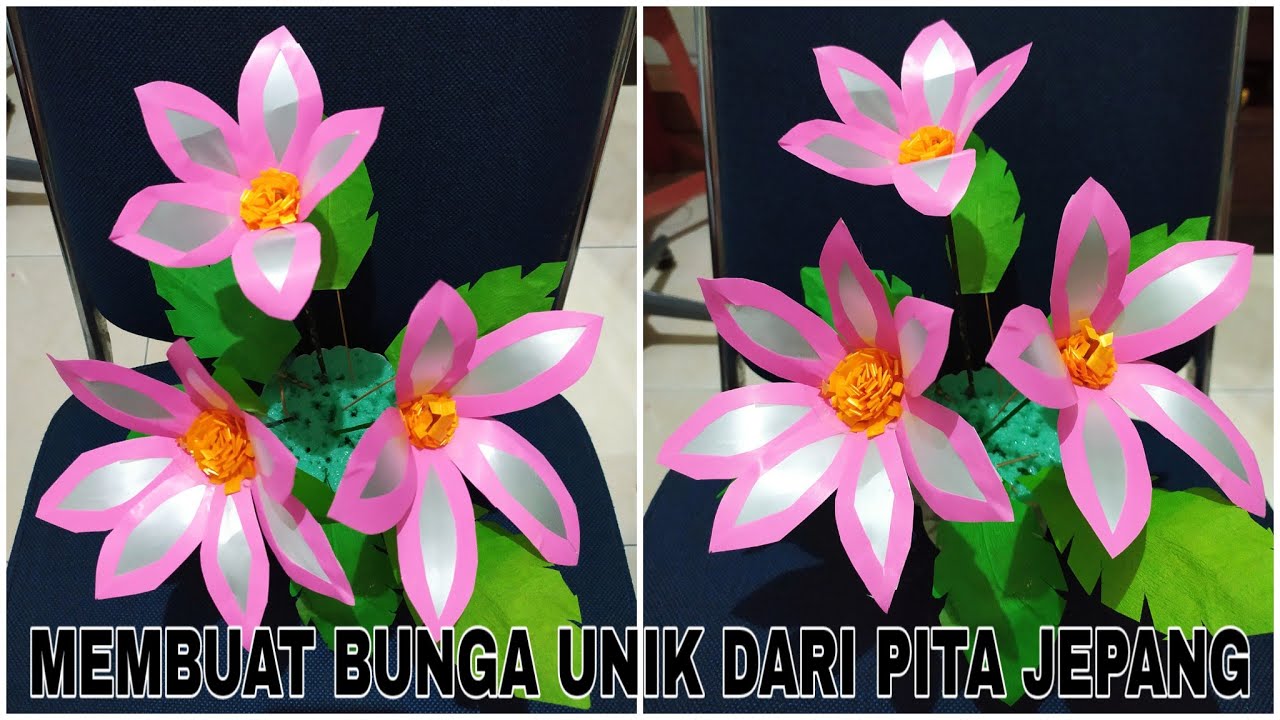 Detail Gambar Bunga Anggrek Dari Pita Jepang Nomer 26