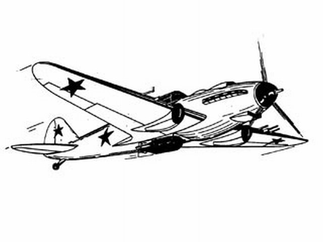 Detail P 51 Mustang Coloring Pages Nomer 20