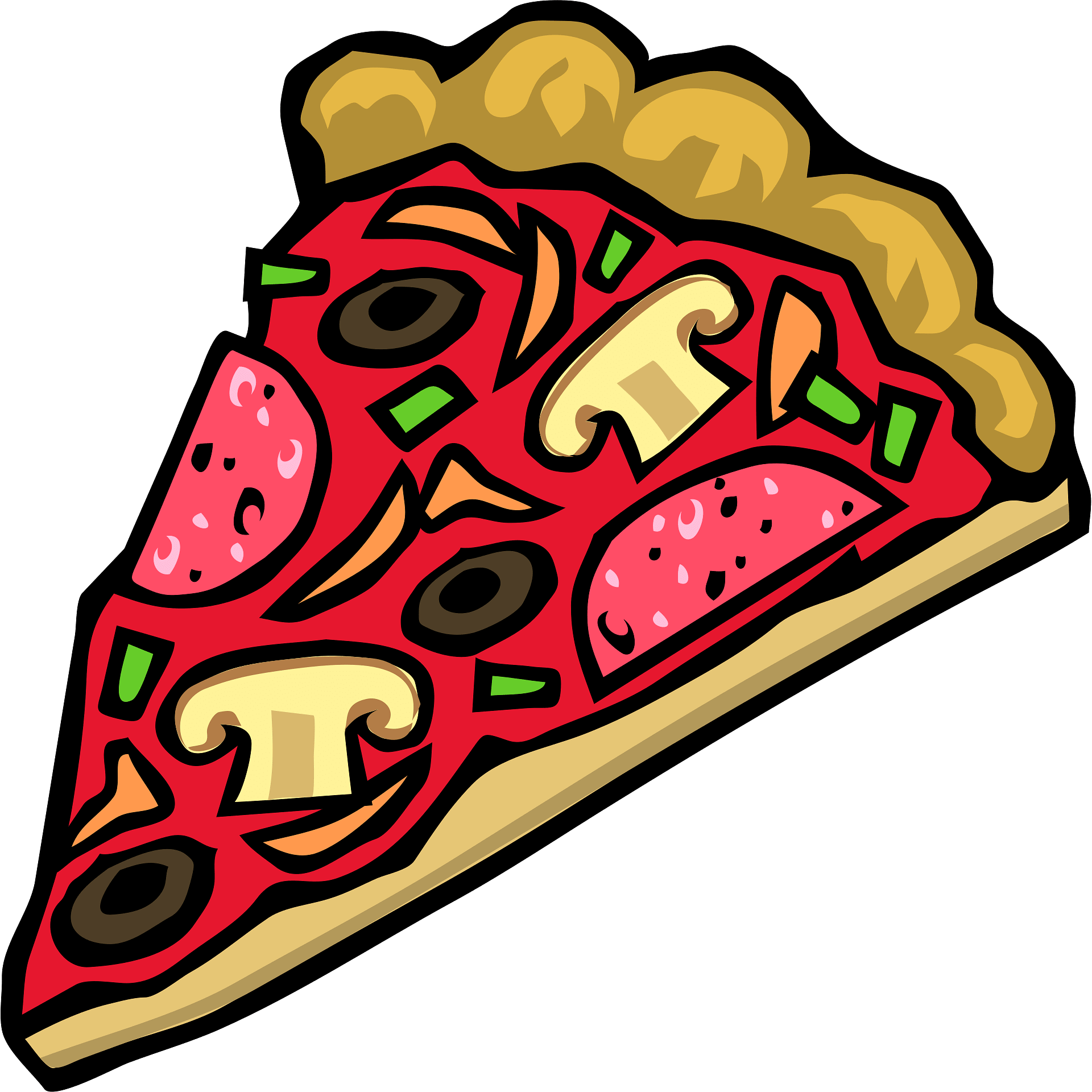 Detail Pizza Illustration Nomer 10