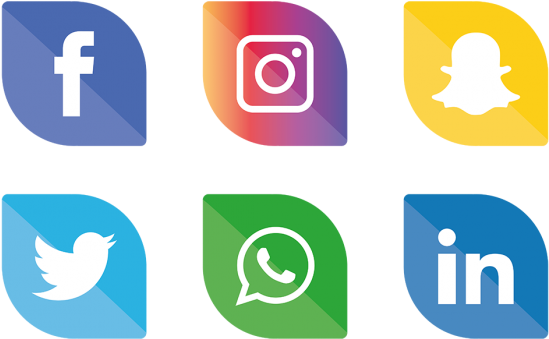 Detail Social Media Icons Nomer 6