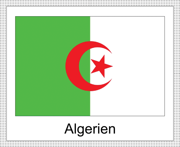 Detail Flagge Algerien Nomer 10