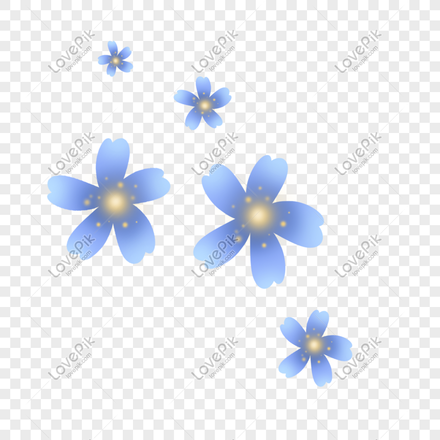 Detail Gambar Bunga Banyak Background Gambar Bunga Biru Png Nomer 9