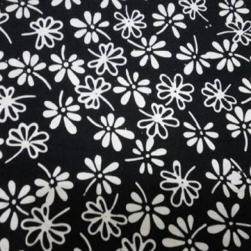 Detail Gambar Bunga Batik Hitam Putih Nomer 28