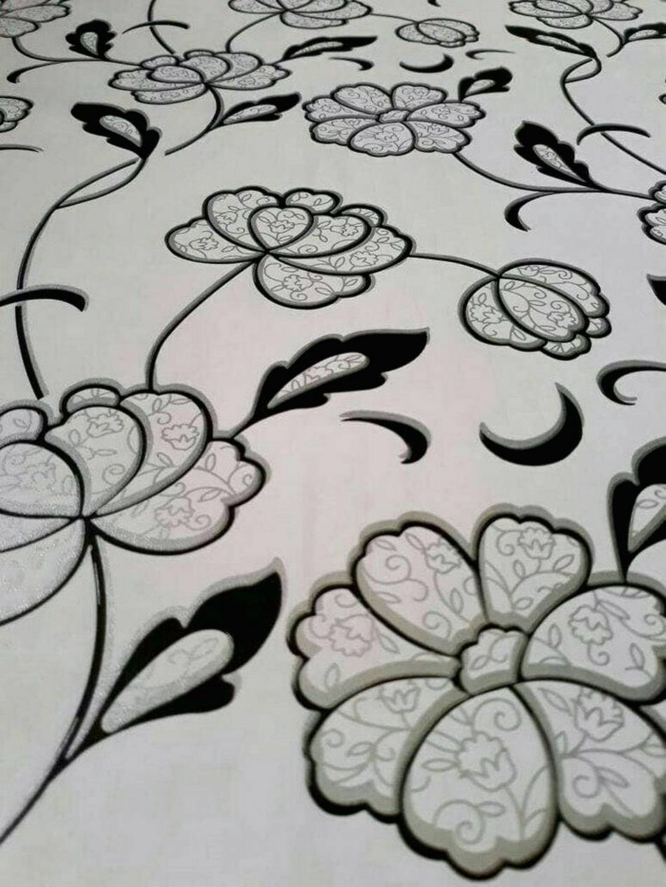 Detail Gambar Bunga Batik Hitam Putih Nomer 43