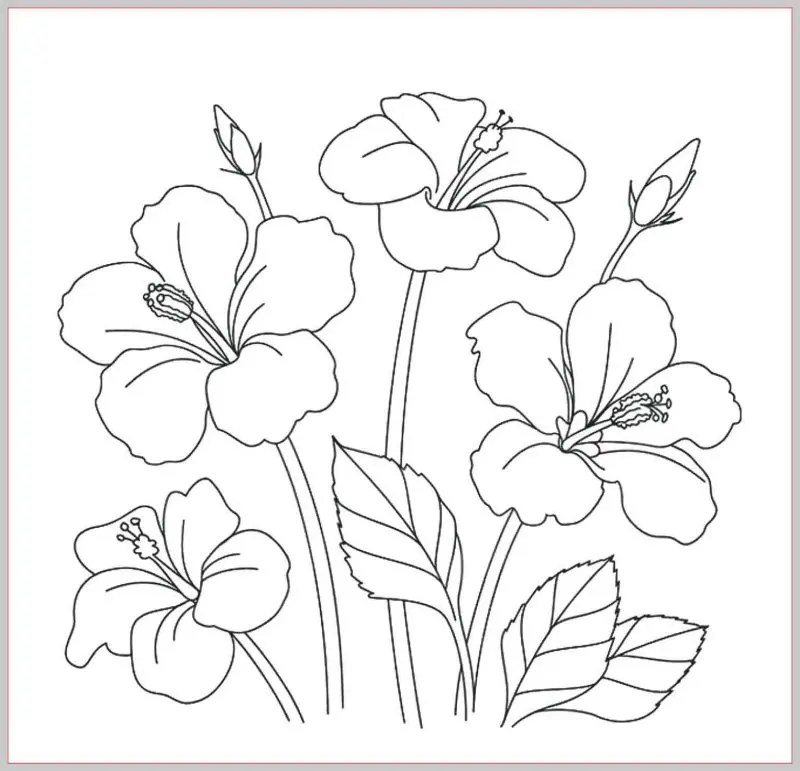 Detail Gambar Bunga Cantik Dan Mudah Digambar Nomer 26