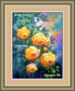 Download Gambar Bunga Cantik Lukisan Nomer 30