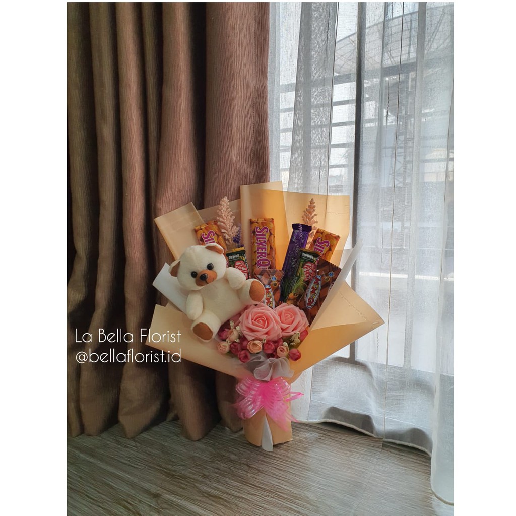 Detail Gambar Bunga Coklat Boneka Valentine Nomer 22