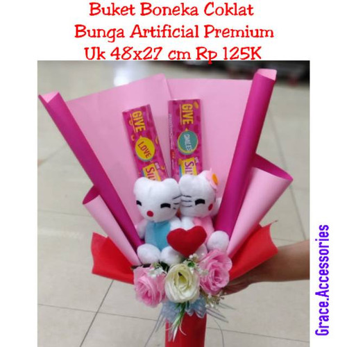 Detail Gambar Bunga Coklat Boneka Valentine Nomer 29