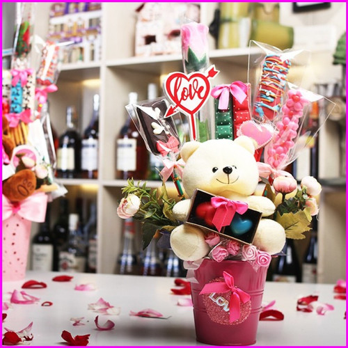 Detail Gambar Bunga Coklat Boneka Valentine Nomer 58