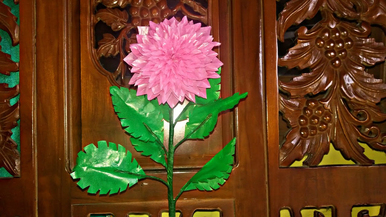 Detail Gambar Bunga Dahlia Dari Kantong Plastik Nomer 14