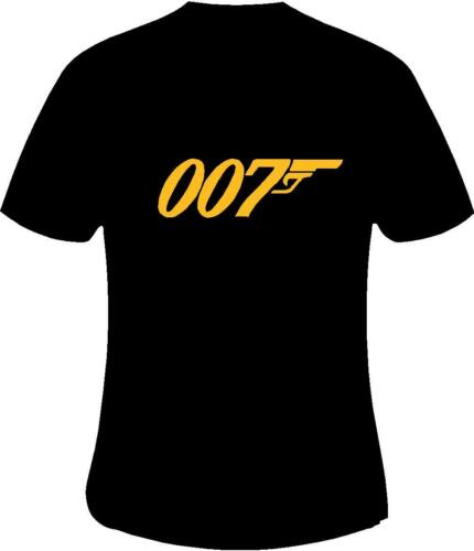 Detail James Bond T Shirt Spectre Nomer 23