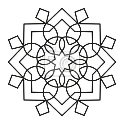Detail Mandala Blumen Nomer 8