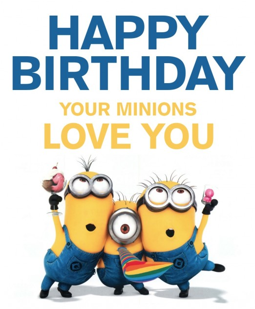 Detail Minions Alles Gute Zum Geburtstag Nomer 3