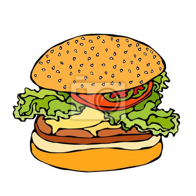 Detail Burger Gezeichnet Nomer 12