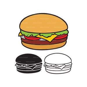 Detail Burger Gezeichnet Nomer 20