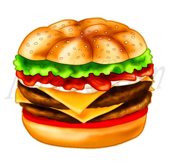 Detail Burger Gezeichnet Nomer 5