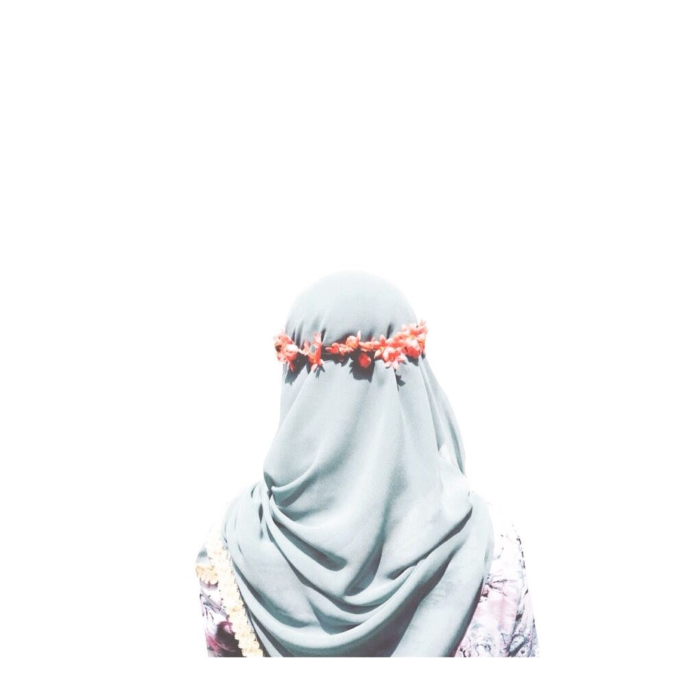 Detail Gambar Bunga Dan Wanita Muslimah Nomer 12