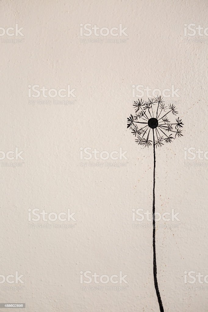 Detail Gambar Bunga Dandelion Gambar Bingkai Bunga Hitam Putih Nomer 39